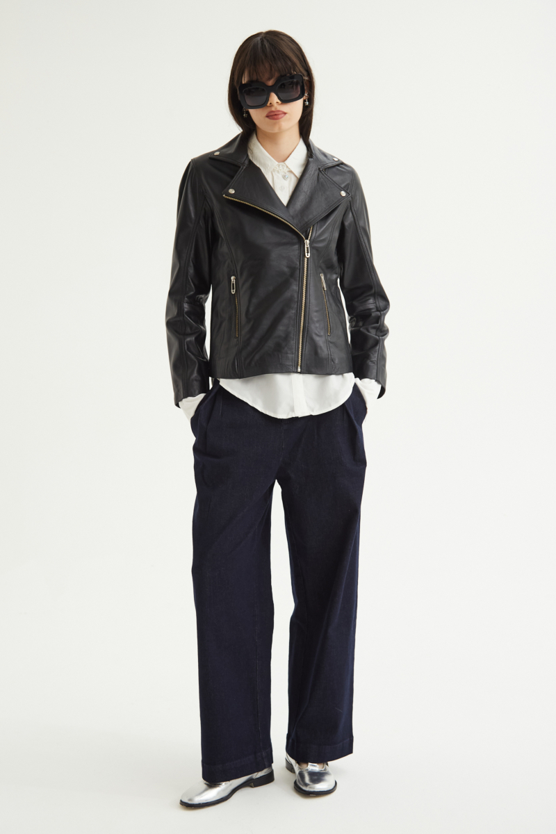 CAMPERA DE CUERO BELLA // OVINO ITALIANO