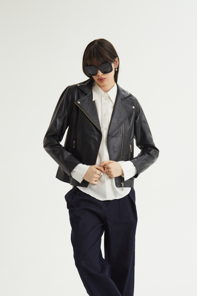 CAMPERA DE CUERO BELLA // OVINO ITALIANO