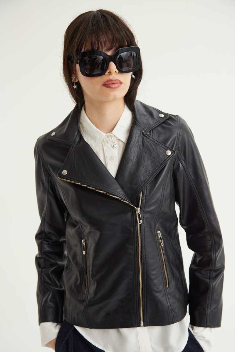 CAMPERA DE CUERO BELLA // OVINO ITALIANO
