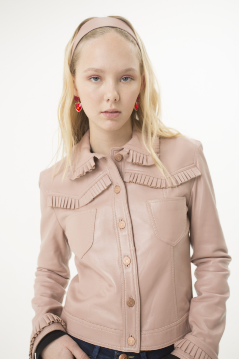 CAMPERA DE CUERO BRIGITTE // OVINO ITALIANO
