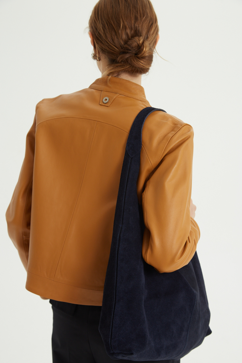 MAXI CARTERA DE GAMUZA JEREZ