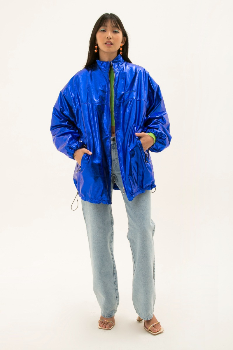 CAMPERA FERREIRA METALIZADA
