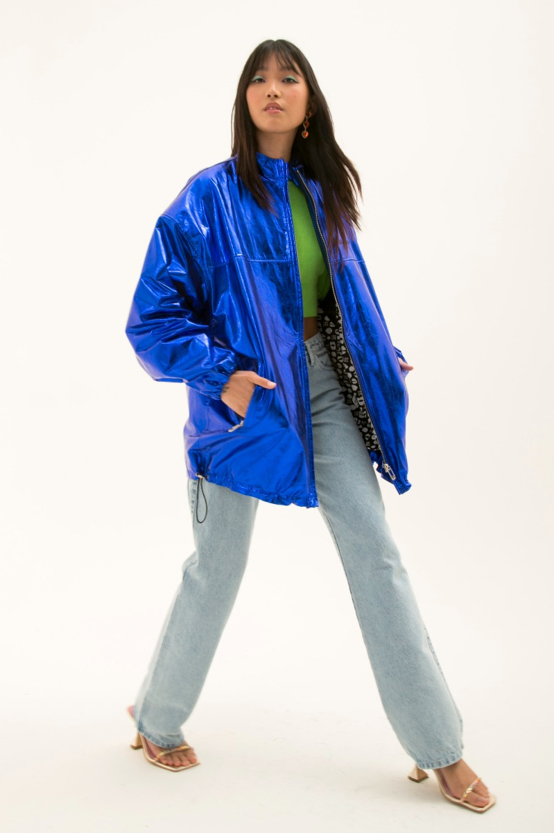 CAMPERA FERREIRA METALIZADA