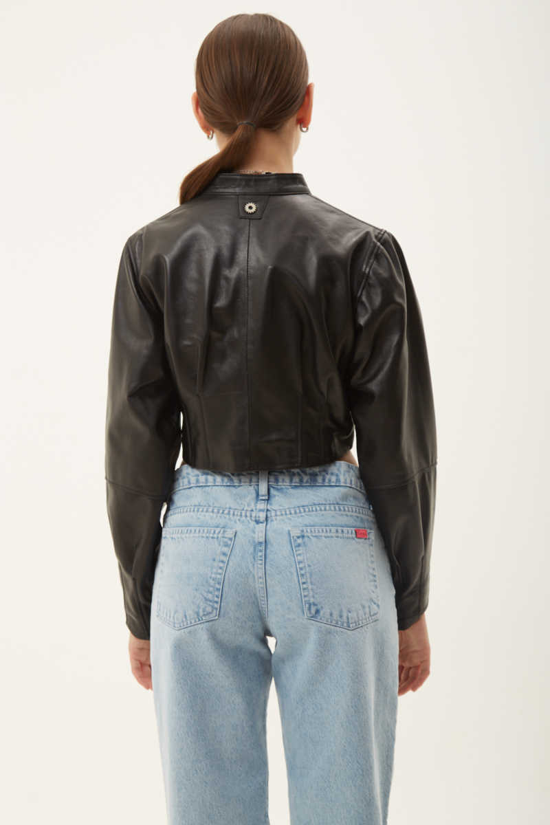 CAMPERA DE CUERO FRANCESCA // OVINO ITALIANO