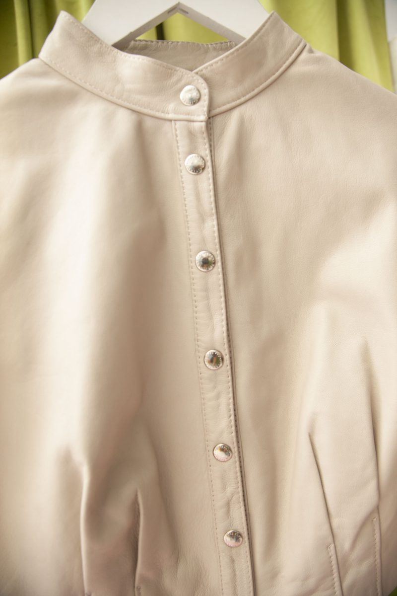 CAMPERA DE CUERO FRANCESCA // OVINO ITALIANO
