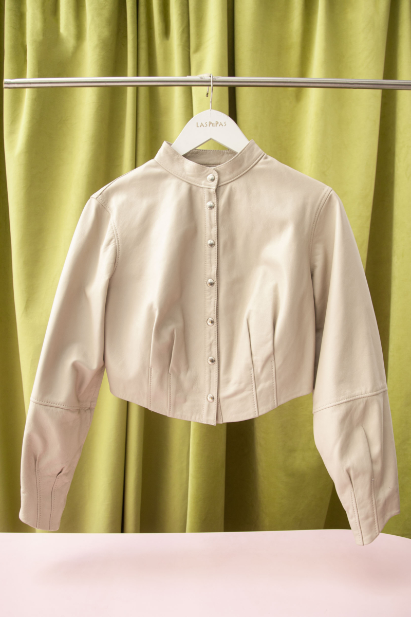 CAMPERA DE CUERO FRANCESCA // OVINO ITALIANO
