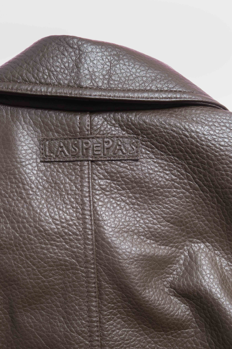 CAMPERA DE CUERO HOLLY // OVINO