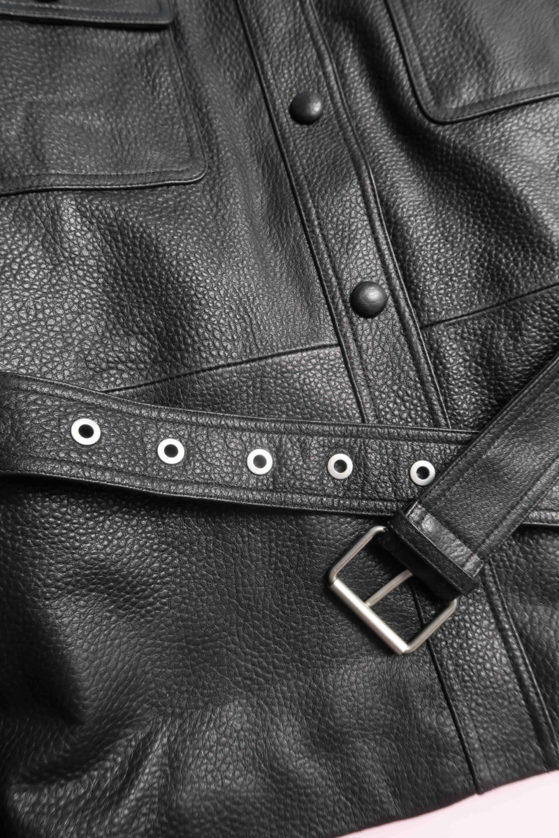 CAMPERA DE CUERO HOLLY // OVINO