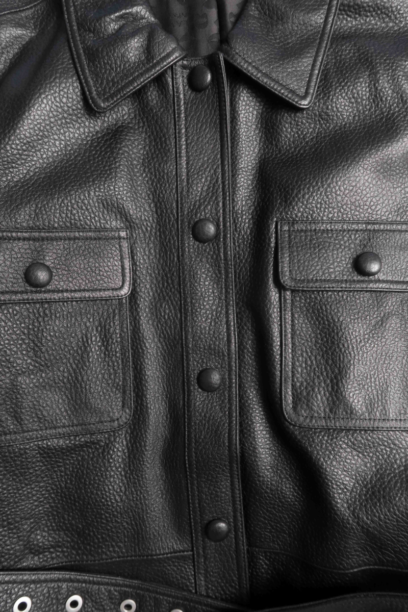 CAMPERA DE CUERO HOLLY // OVINO