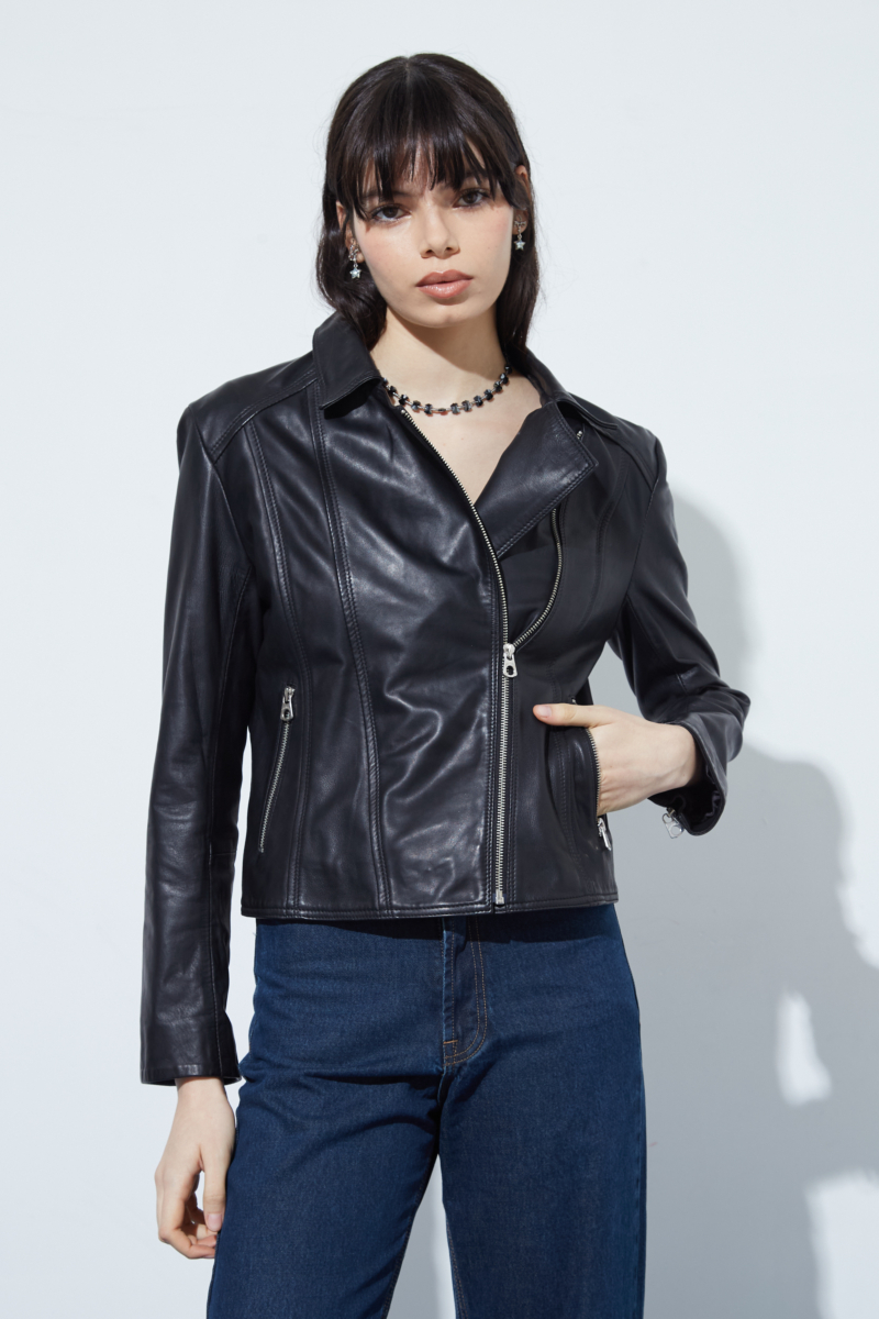 CAMPERA DE CUERO JOY // OVINO