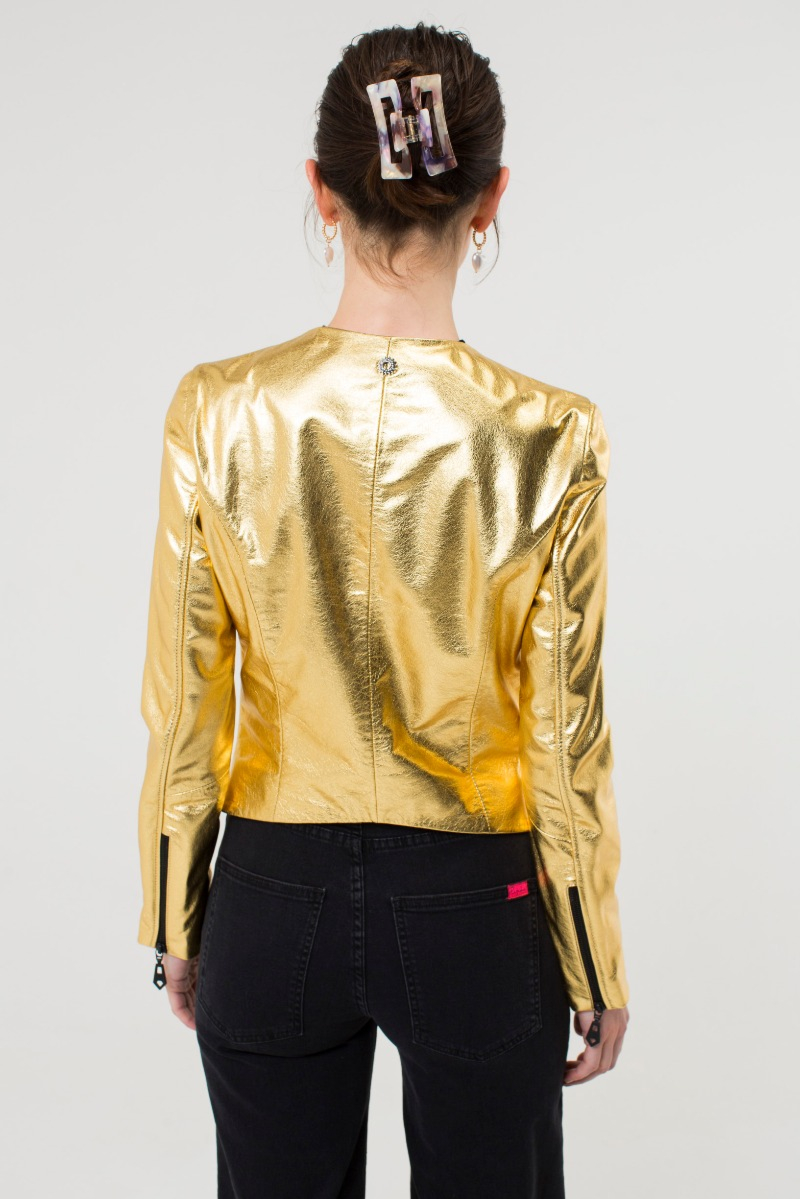 CAMPERA DE CUERO LUCY // VACUNO