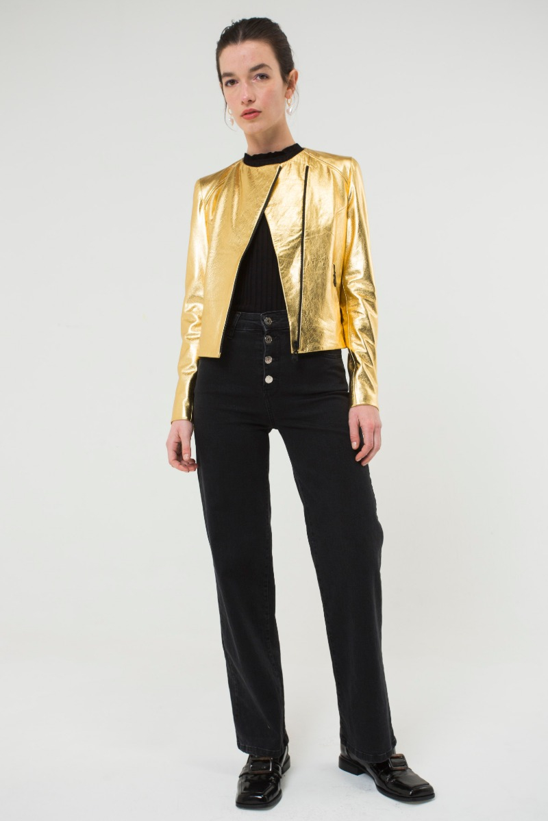 CAMPERA DE CUERO LUCY // VACUNO