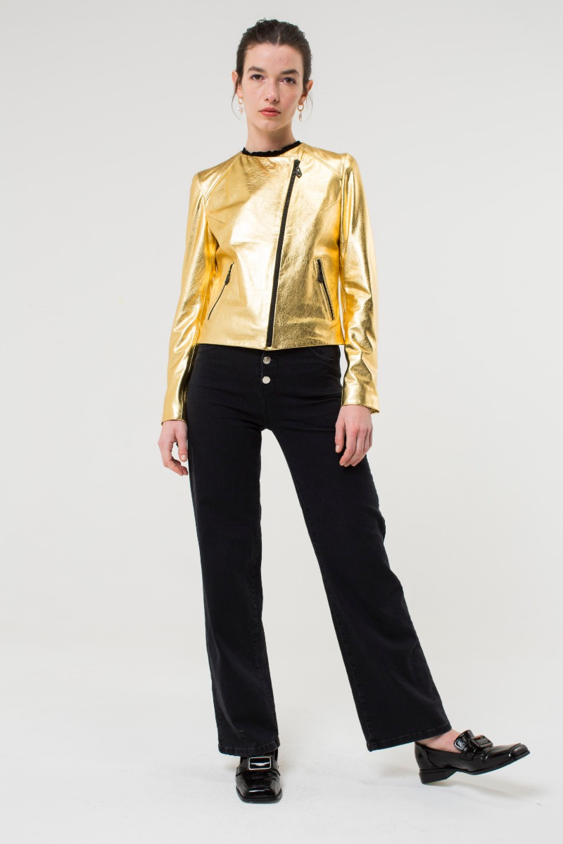 CAMPERA DE CUERO LUCY // VACUNO