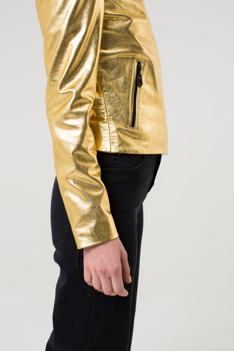 CAMPERA DE CUERO LUCY // VACUNO