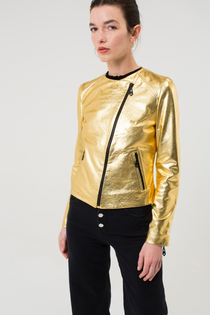 CAMPERA DE CUERO LUCY // VACUNO