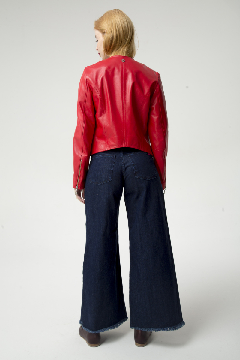CAMPERA DE CUERO LUCY // OVINO ITALIANO