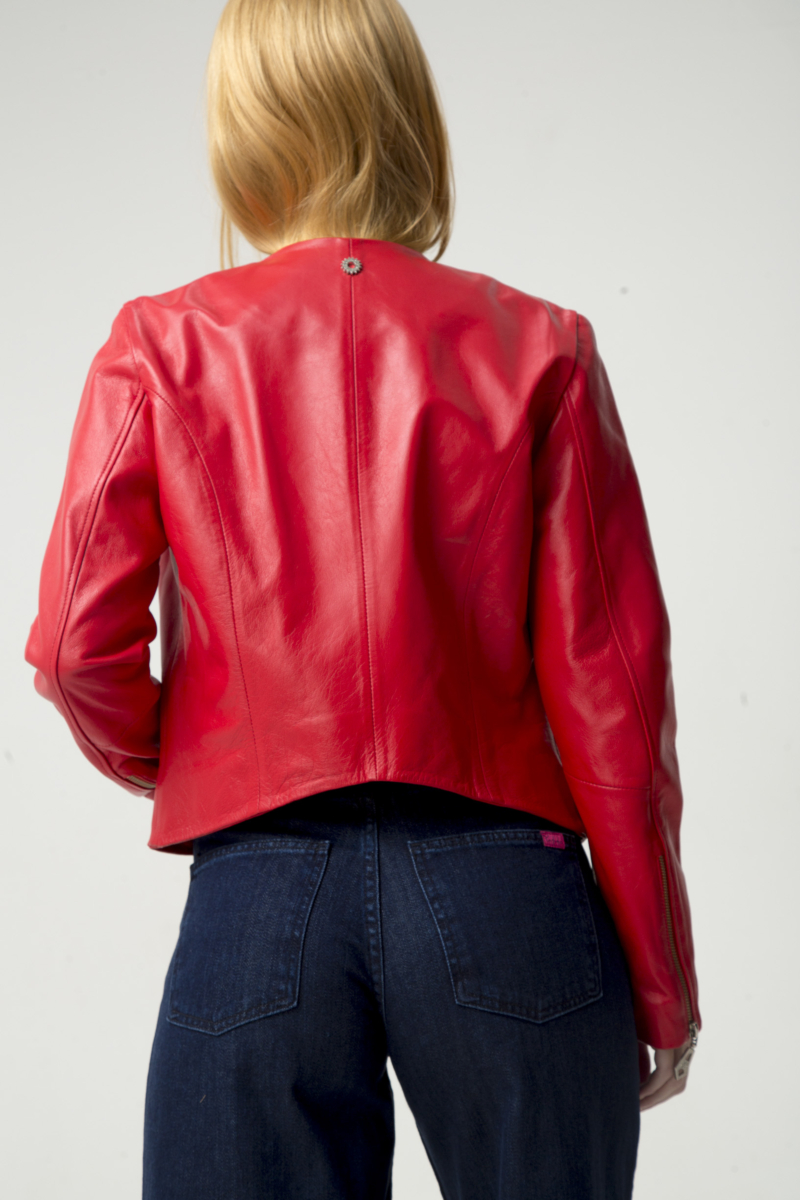 CAMPERA DE CUERO LUCY // OVINO ITALIANO