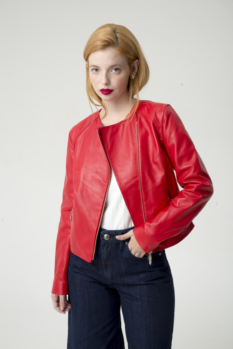 CAMPERA DE CUERO LUCY // OVINO ITALIANO