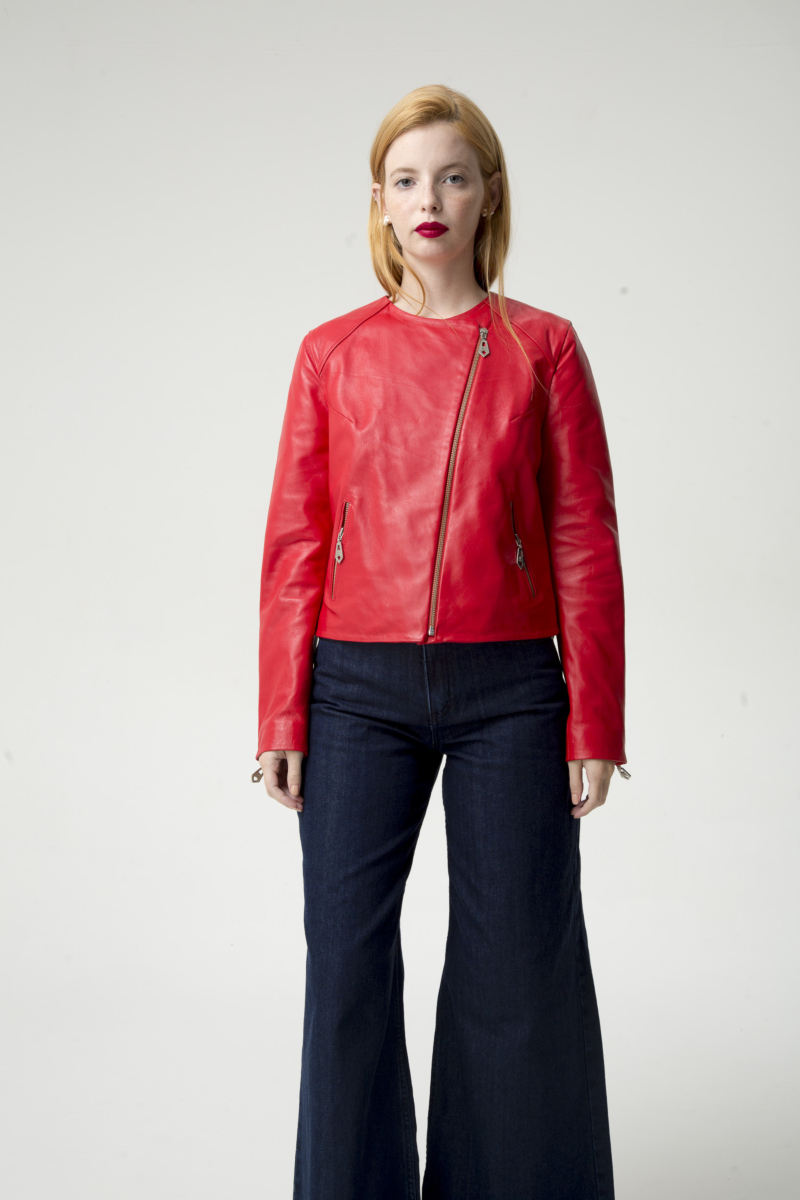 CAMPERA DE CUERO LUCY // OVINO ITALIANO