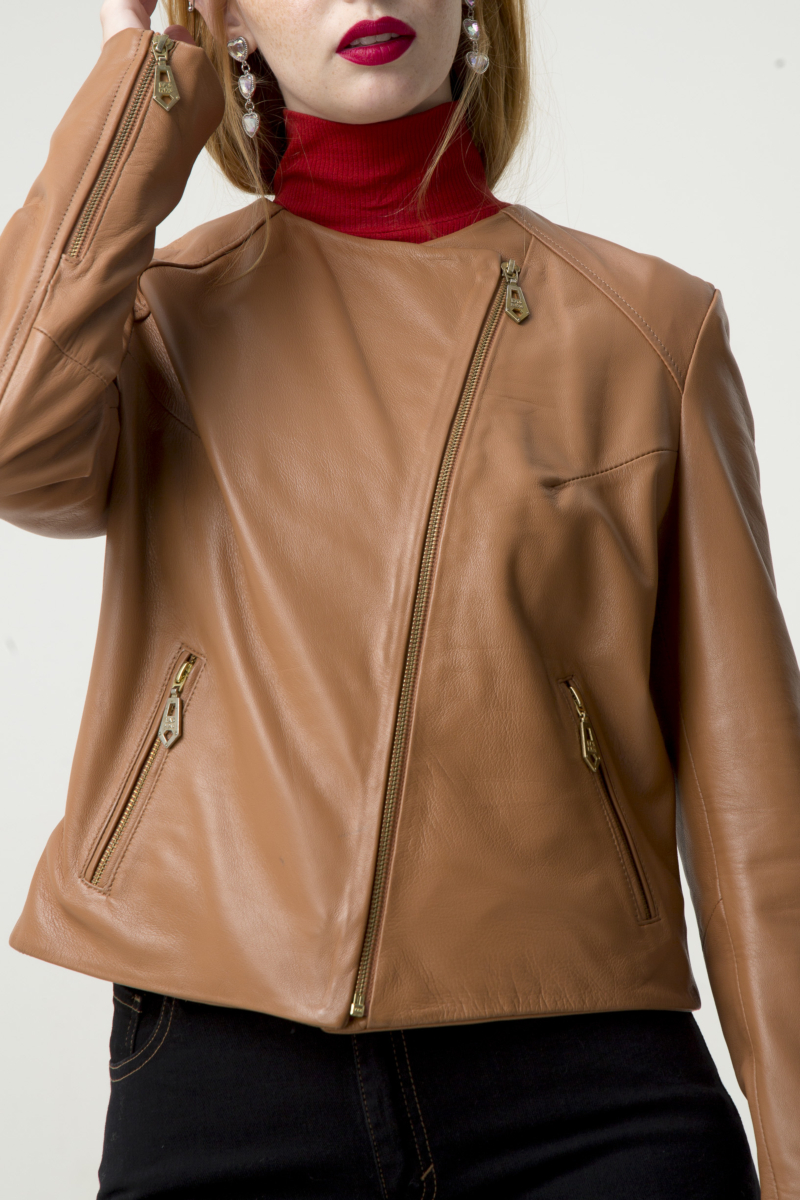 CAMPERA DE CUERO LUCY // OVINO ITALIANO