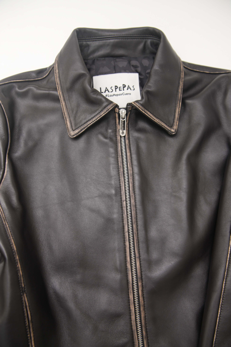 CAMPERA DE CUERO MARGOT 