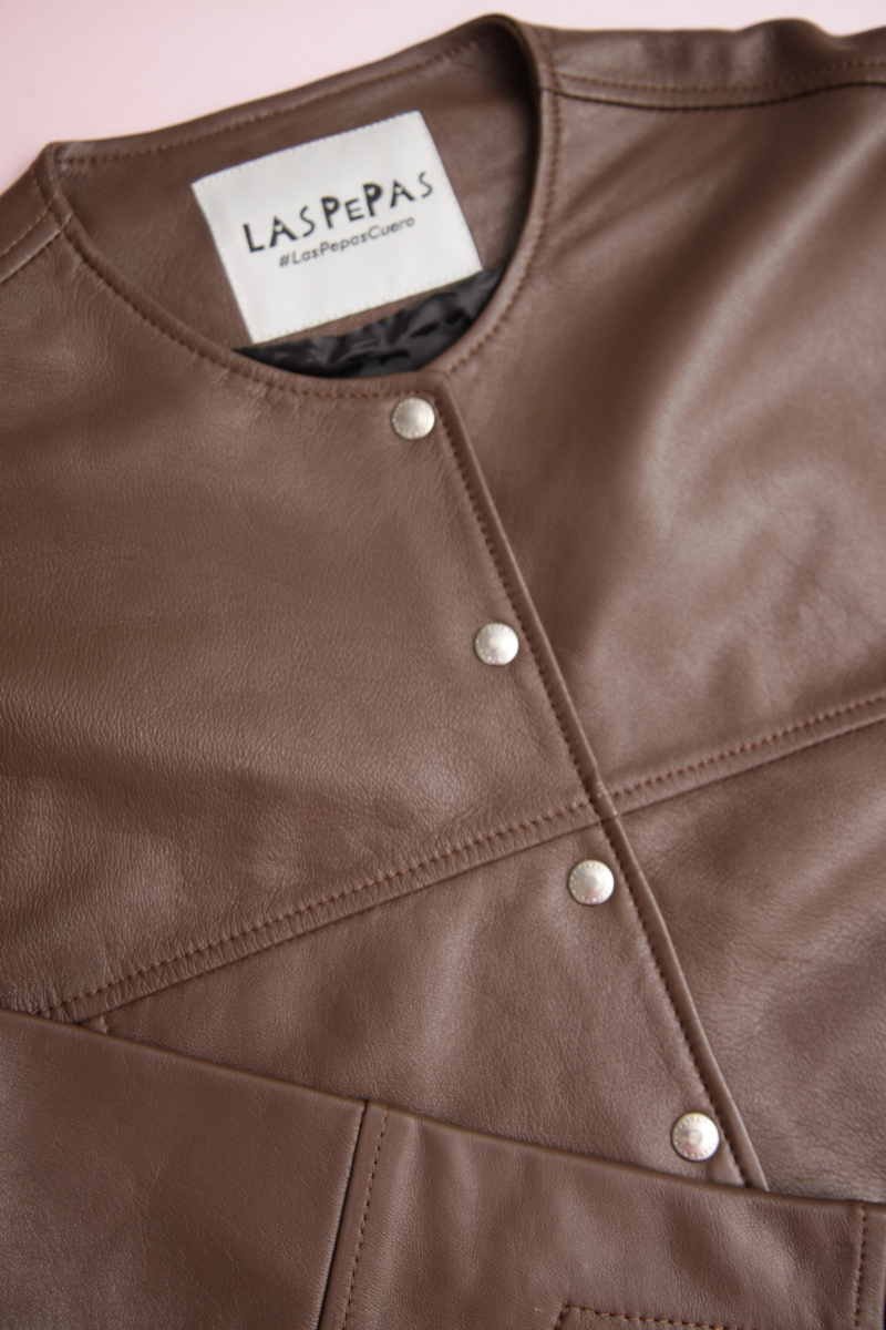 CAMPERA DE CUERO MIKO // OVINO ITALIANO
