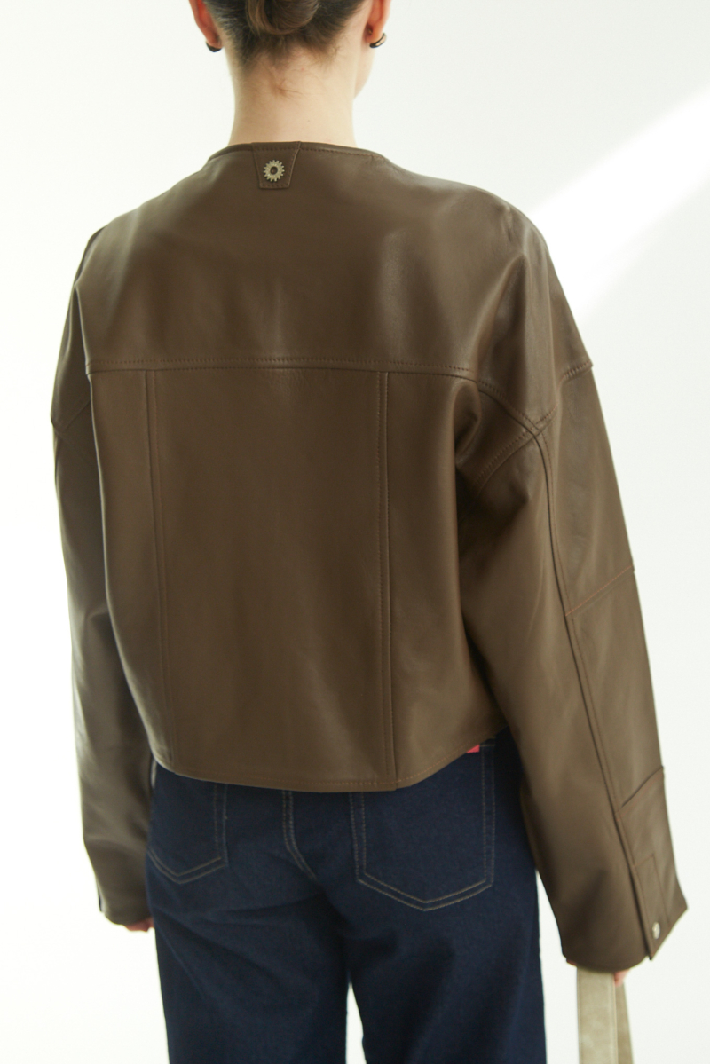 CAMPERA DE CUERO MIKO // OVINO ITALIANO