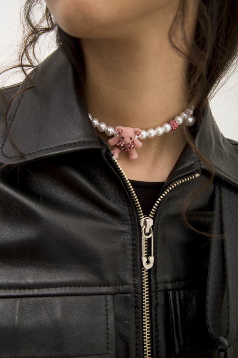 CAMPERA DE CUERO ONIX // OVINO ITALIANO