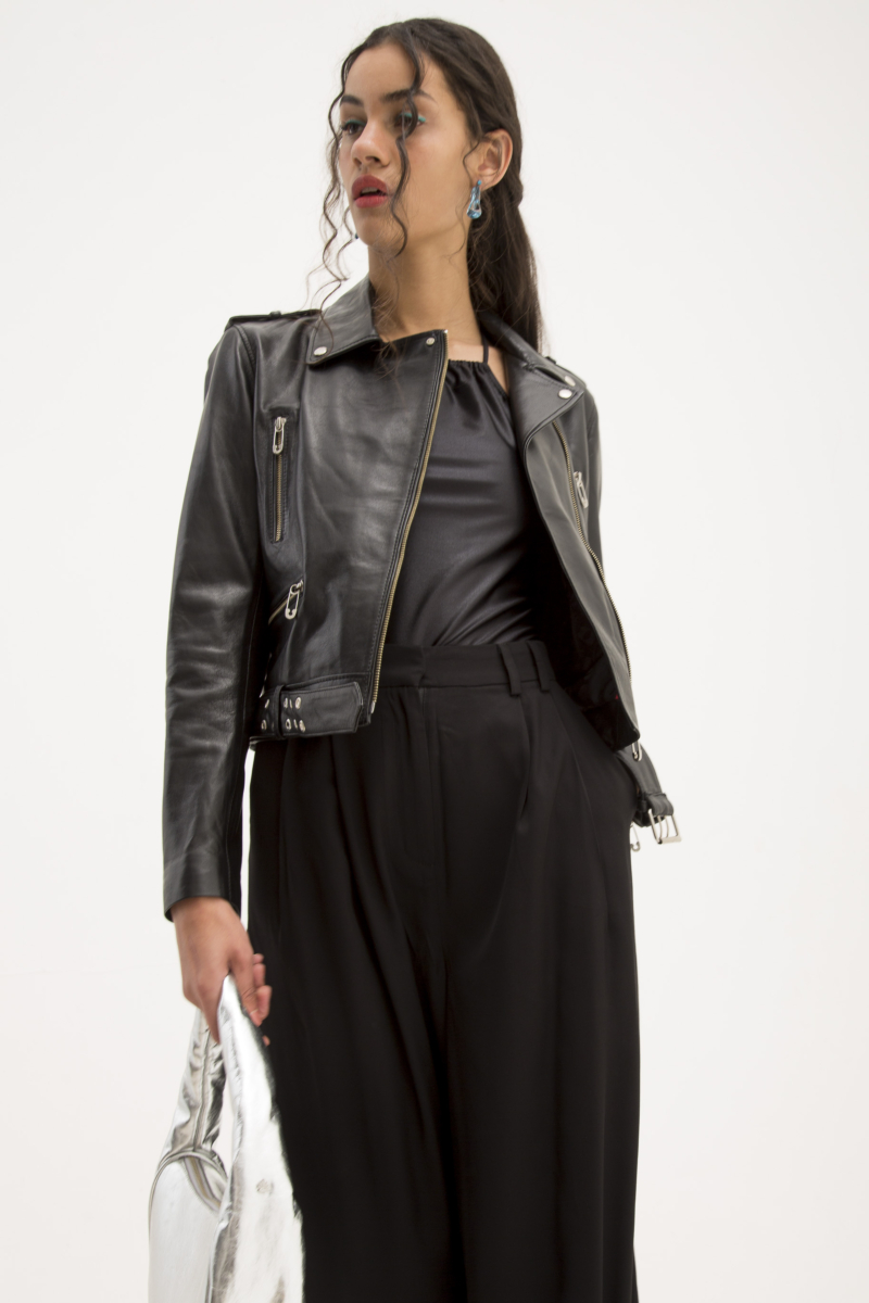 CAMPERA DE CUERO SOPHIE // OVINO ITALIANO