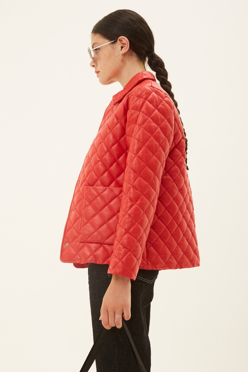 CAMPERA DE CUERO TANYA // OVINO ITALIANO