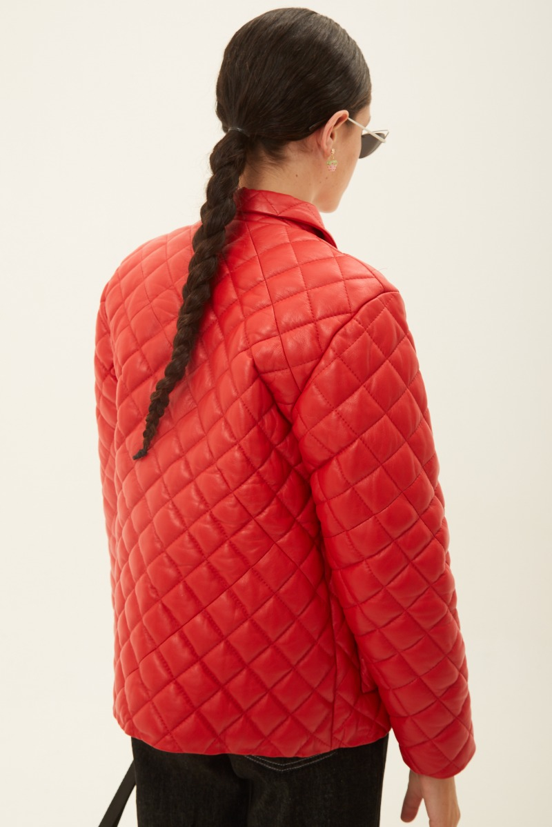 CAMPERA DE CUERO TANYA // OVINO ITALIANO