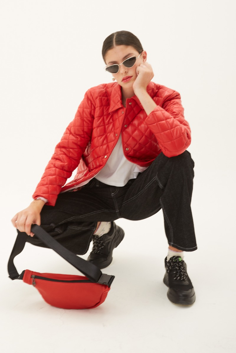 CAMPERA DE CUERO TANYA // OVINO ITALIANO
