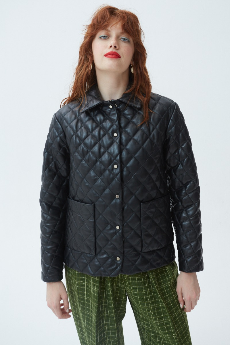 CAMPERA DE CUERO TANYA // OVINO ITALIANO