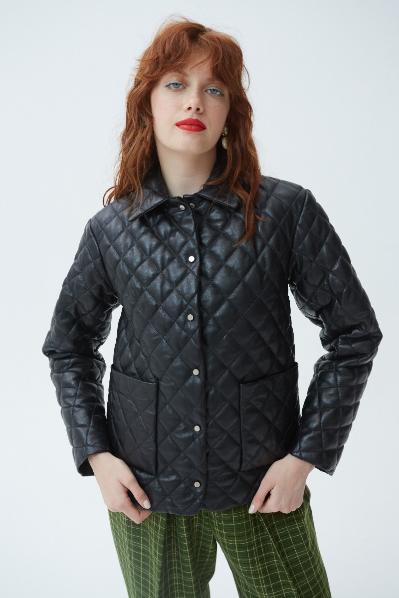 CAMPERA DE CUERO TANYA // OVINO ITALIANO