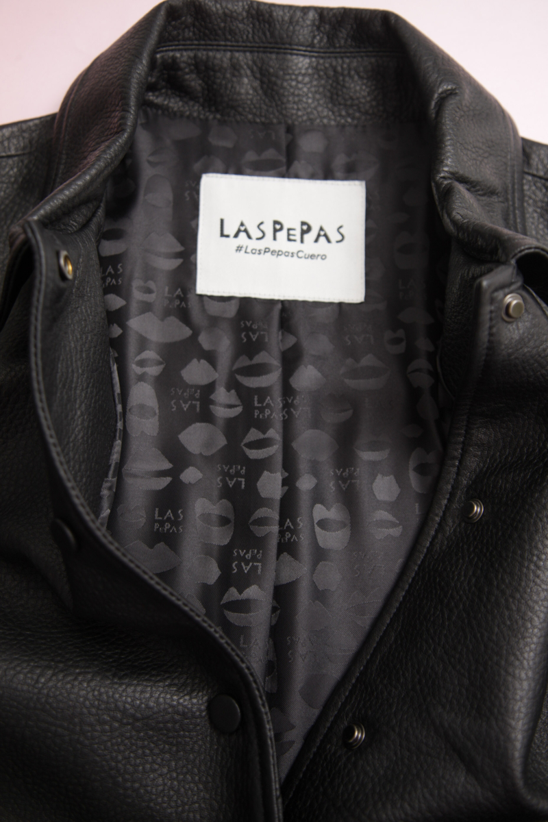 CAMPERA DE CUERO ZOE // OVINO