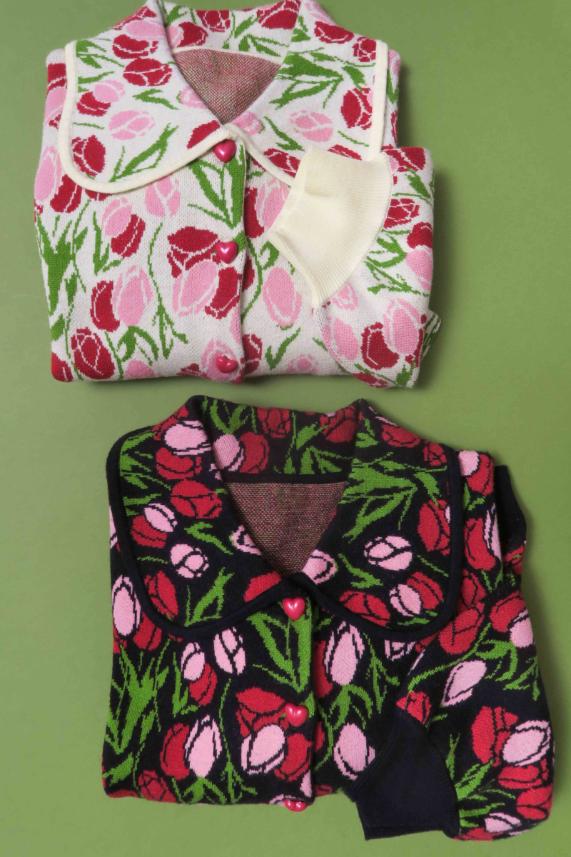 CARDIGAN TEJIDO ODETTE TULIP 