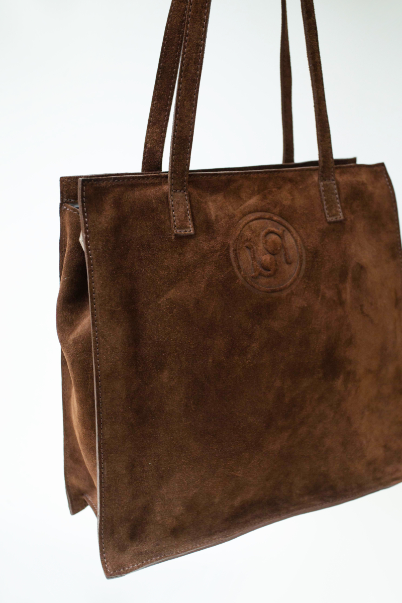 CARTERA DE CUERO LIMA GAMUZON