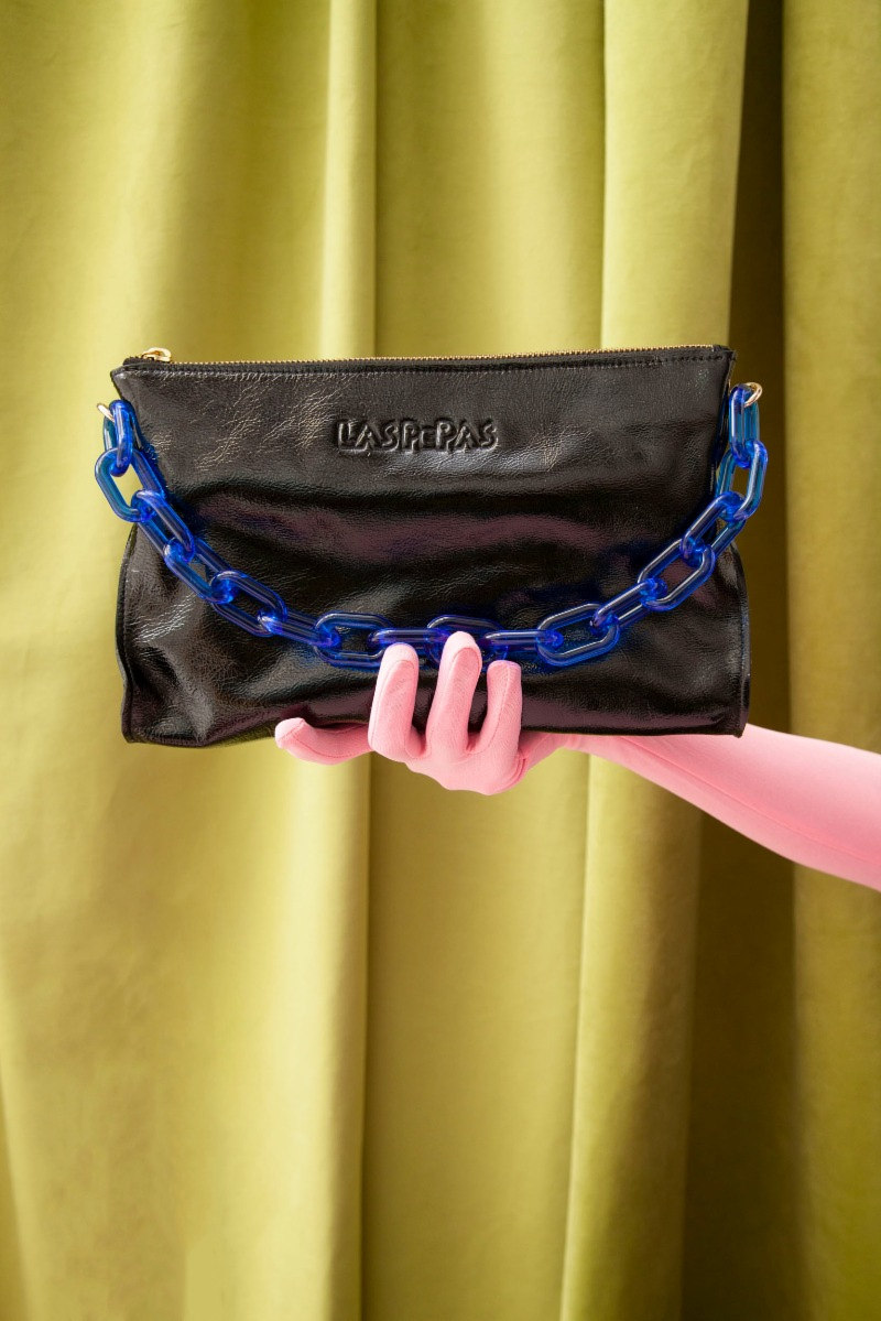 CARTERA DE CUERO MERESIAS CHAROL