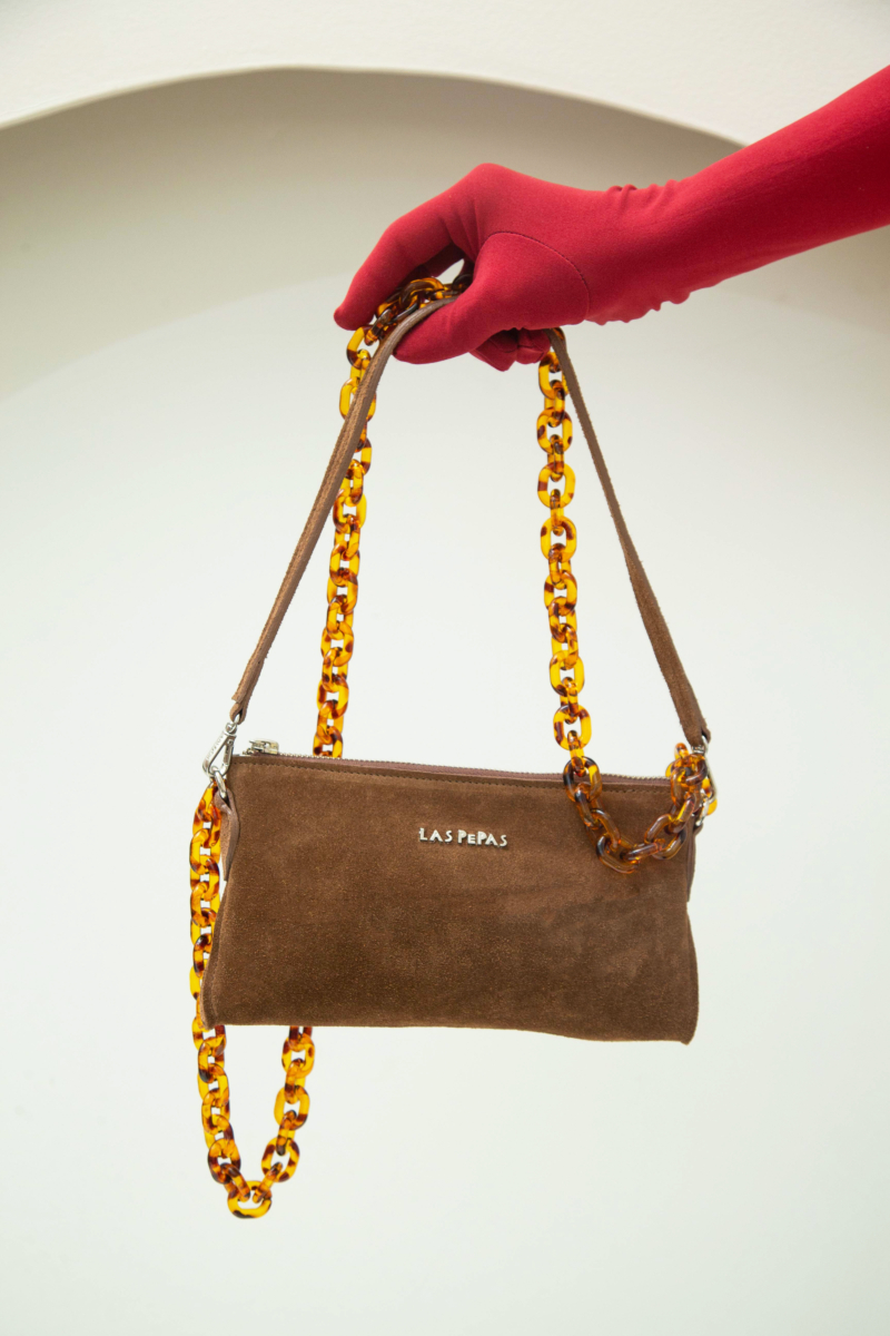 CARTERA DE CUERO MERESIAS BABY GAMUZON