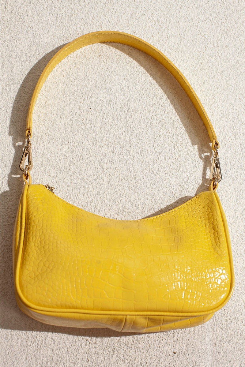 CARTERA DE CUERO POSITANO CROCO
