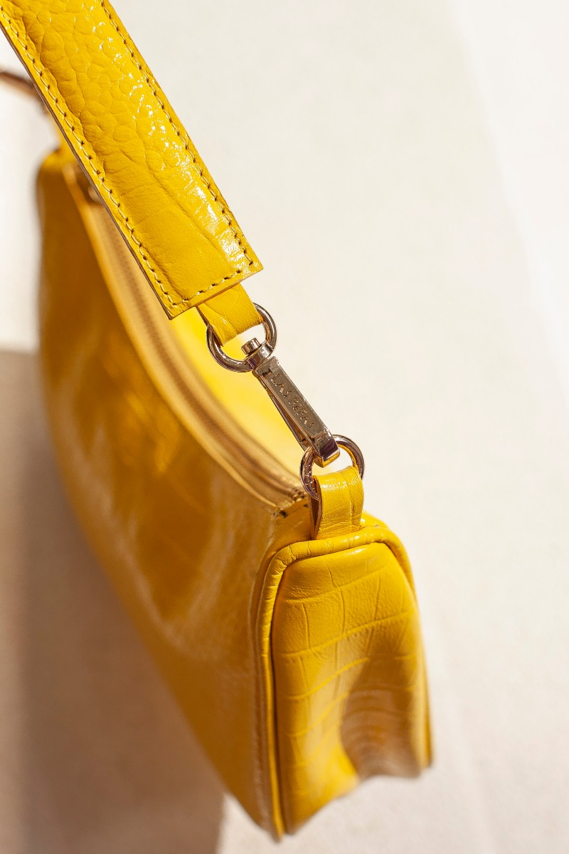 CARTERA DE CUERO POSITANO CROCO