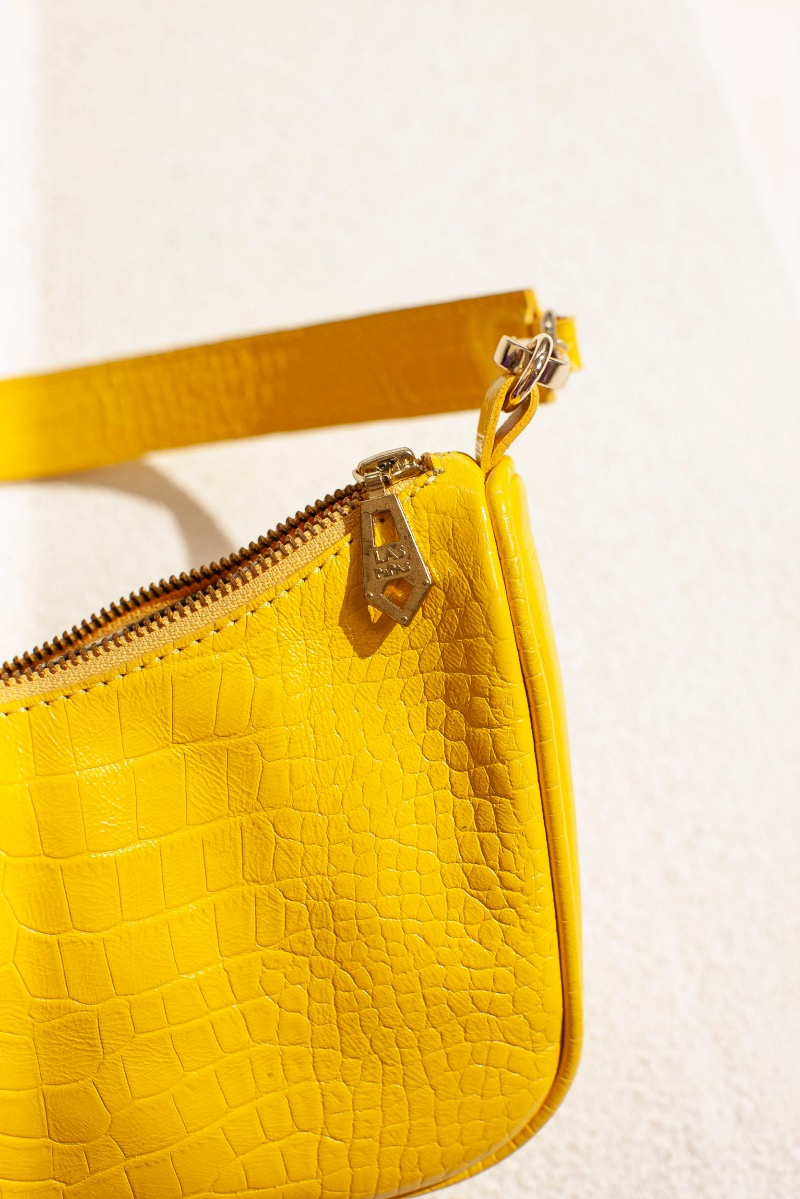 CARTERA DE CUERO POSITANO CROCO