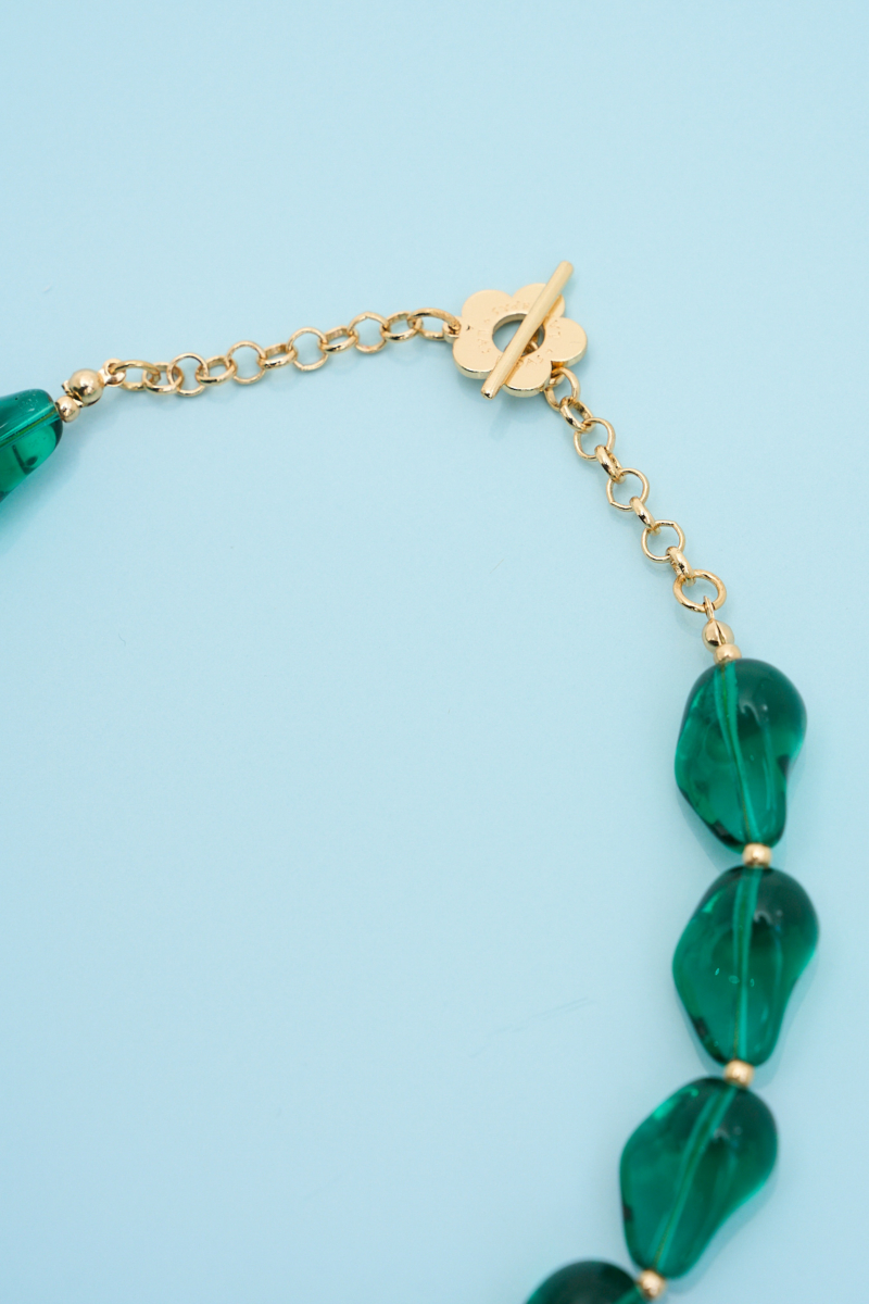 COLLAR PEARLS CRYSTAL