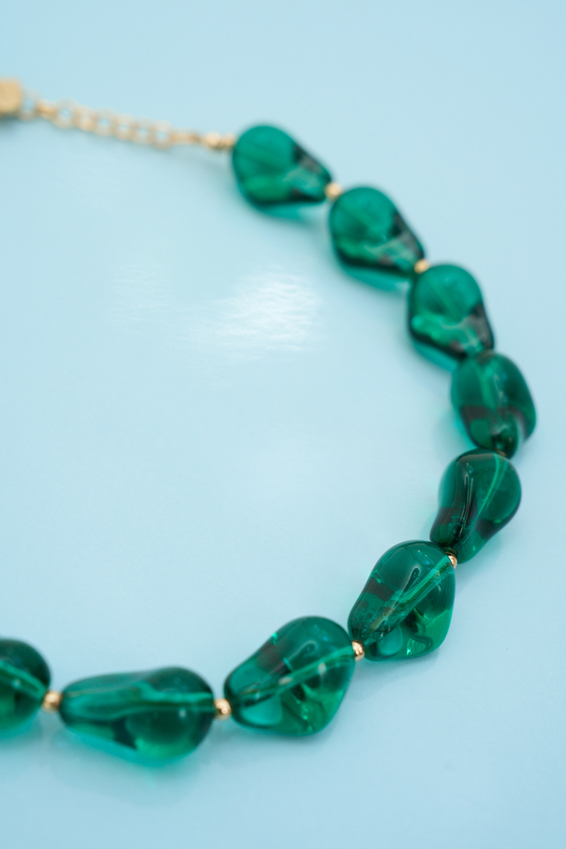 COLLAR PEARLS CRYSTAL