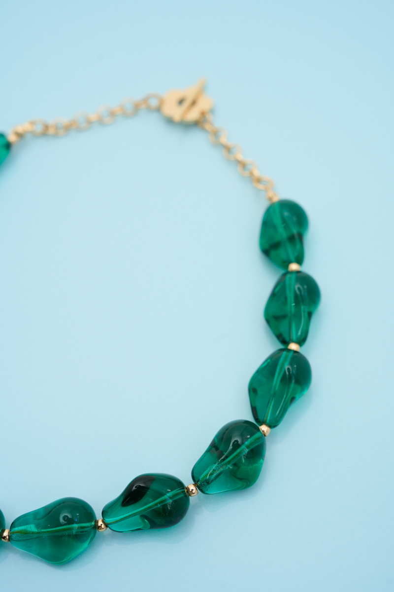 COLLAR PEARLS CRYSTAL