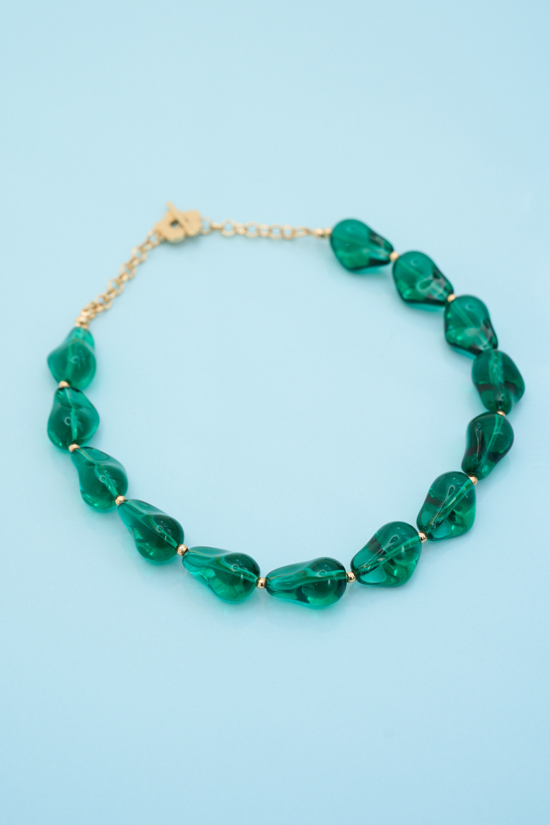 COLLAR PEARLS CRYSTAL