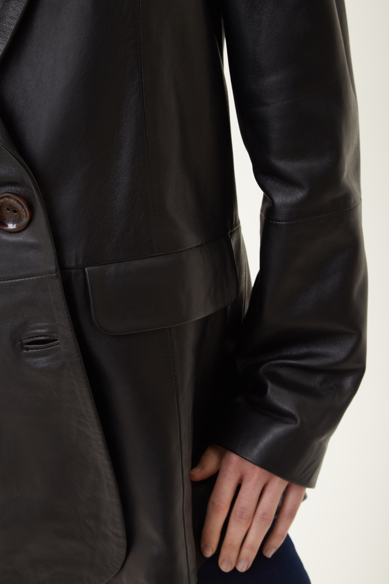 BLAZER DE CUERO JONES / OVINO ITALIANO