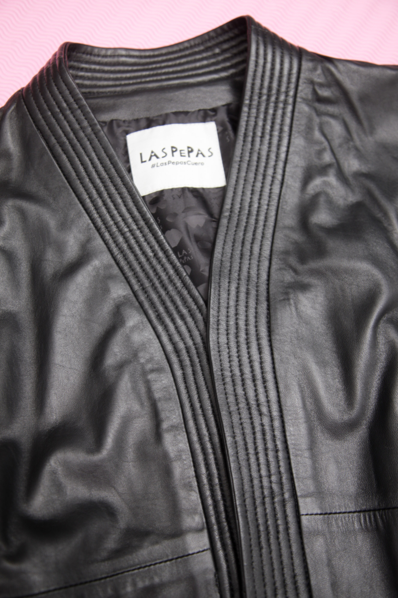 KIMONO DE CUERO LIU // OVINO 