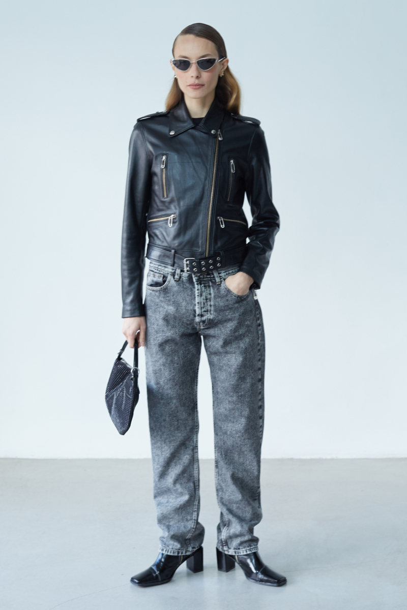 CAMPERA DE CUERO SOPHIE // OVINO ITALIANO