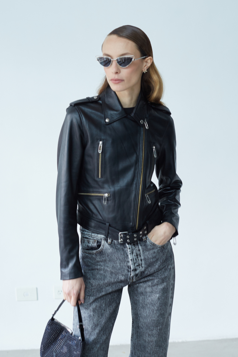 CAMPERA DE CUERO SOPHIE // OVINO ITALIANO